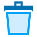 Trash Empty Alt icon